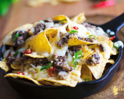 Easy dinners: Haggis Nachos